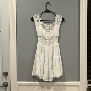 Cute white summer dress